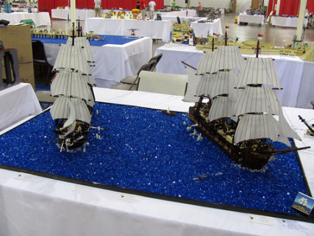 BrickFair Lego ships