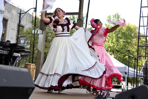 Fiesta dancers