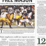 Auburn wins 2013 SEC Championship: newspaper front pages