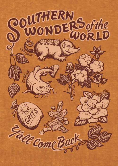 Southern Wonders of the World T-shirt