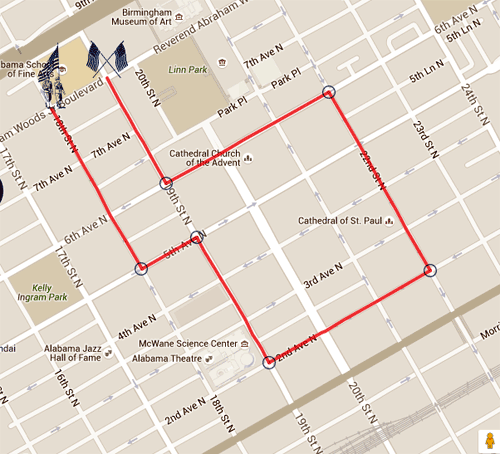 Veterans Day parade route 2015
