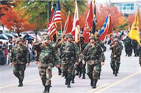 National Veterans Day parade