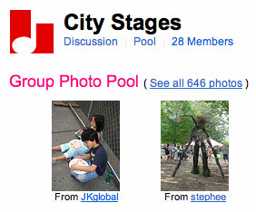 city stages 2006