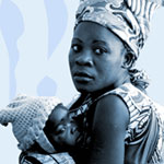 zambia mom and child